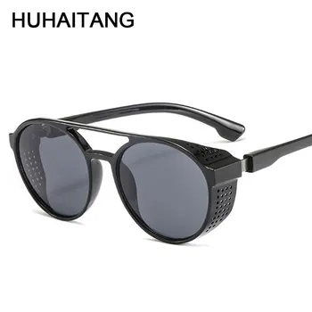 HUHAITANG Round Steampunk Sunglasses Men Luxury Vintage Punk Sun Glasses Women Outdoor Sunglass For Female 2019 Brand Designer
HUHAITANG Round Steampunk Sunglasses Men Luxury Vintage Punk Sun Glasses Women Outdoor Sunglass For Female 2019 Brand Designer