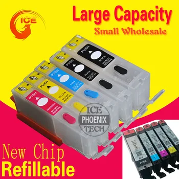 For Canon MG5750 MG5751 MG5752 MG5753 MG6850 MG6851 MG6852 MG6853 Ink cartridge 5 Color Refillable ink cartridge PGI570
For Canon MG5750 MG5751 MG5752 MG5753 MG6850 MG6851 MG6852 MG6853 Ink cartridge 5 Color Refillable ink cartridge PGI570