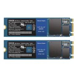 Western Digital Blue SN500 твердотельный накопитель M.2 2280 NVMe, PCIe