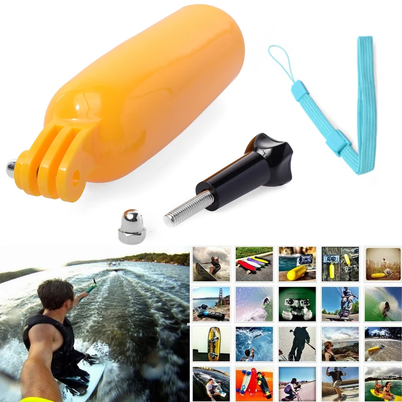 Float Bobber Grip Waterproof Buoyancy Go pro Accessories Floating Floaty Handheld Stick tripod For GoPro Hero 7 6 5 4 for Yi 4K
Float Bobber Grip Waterproof Buoyancy Go pro Accessories Floating Floaty Handheld Stick tripod For GoPro Hero 7 6 5 4 for Yi 4K