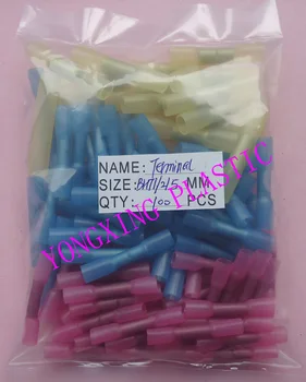 100pcs Heat shrink terminal BHT1/2/5( 22-10 AWG(40.5-6.0) square High quality water-proof shorter copper
100pcs Heat shrink terminal BHT1/2/5( 22-10 AWG(40.5-6.0) square High quality water-proof shorter copper