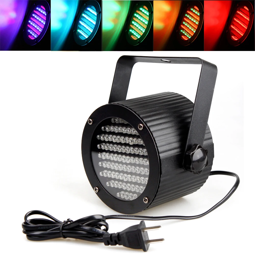 DMX Sound Control 86 RGB LED Spotlight Disco DJ Party Bar Light Home Entertainment Show Projector Stage Lighting Effect
DMX Sound Control 86 RGB LED Spotlight Disco DJ Party Bar Light Home Entertainment Show Projector Stage Lighting Effect