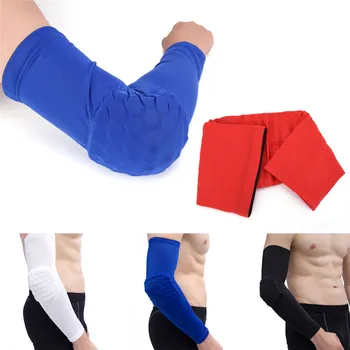 S/m/l/xl Size Men Honeycomb Anti-collision Braces Elastic Long Sleeve Braces Support Basketball Shooting Elbow Arm Warmers Pad
S/m/l/xl Size Men Honeycomb Anti-collision Braces Elastic Long Sleeve Braces Support Basketball Shooting Elbow Arm Warmers Pad