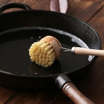 Natural Wooden Long Handle Pot Brush Kitchen Pan Dish Bowl Washing Cleaning Brush Household Cleaning Tools
Natural Wooden Long Handle Pot Brush Kitchen Pan Dish Bowl Washing Cleaning Brush Household Cleaning Tools