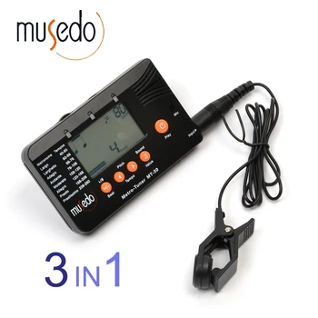 Musedo MT-30 Metro-Tuner 3-in-1 Tuner, Metronome, Tone Generator for Guitar, Bass, Ukulele, Violin
Musedo MT-30 Metro-Tuner 3-in-1 Tuner, Metronome, Tone Generator for Guitar, Bass, Ukulele, Violin