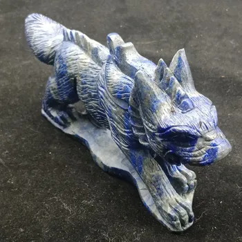 DHXYZB 14*7cm Natural gem stone crystal animal lapis lazuli fluorspar wolf Carving mineral Healing fluorite statue home decor
DHXYZB 14*7cm Natural gem stone crystal animal lapis lazuli fluorspar wolf Carving mineral Healing fluorite statue home decor