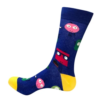 Fashion Men High Tube Socks Super Printing Cotton Casual Breathable Jacquard Socks New
Fashion Men High Tube Socks Super Printing Cotton Casual Breathable Jacquard Socks New