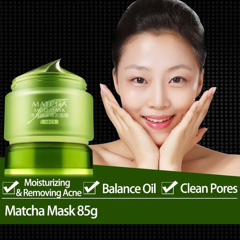 Organic Green Tea Face Mask Mud Anti-Aging Anti Wrinkle Whitening Moisturizing Nourish Oil Control Blackhead Removal Mask TSLM2
Organic Green Tea Face Mask Mud Anti-Aging Anti Wrinkle Whitening Moisturizing Nourish Oil Control Blackhead Removal Mask TSLM2