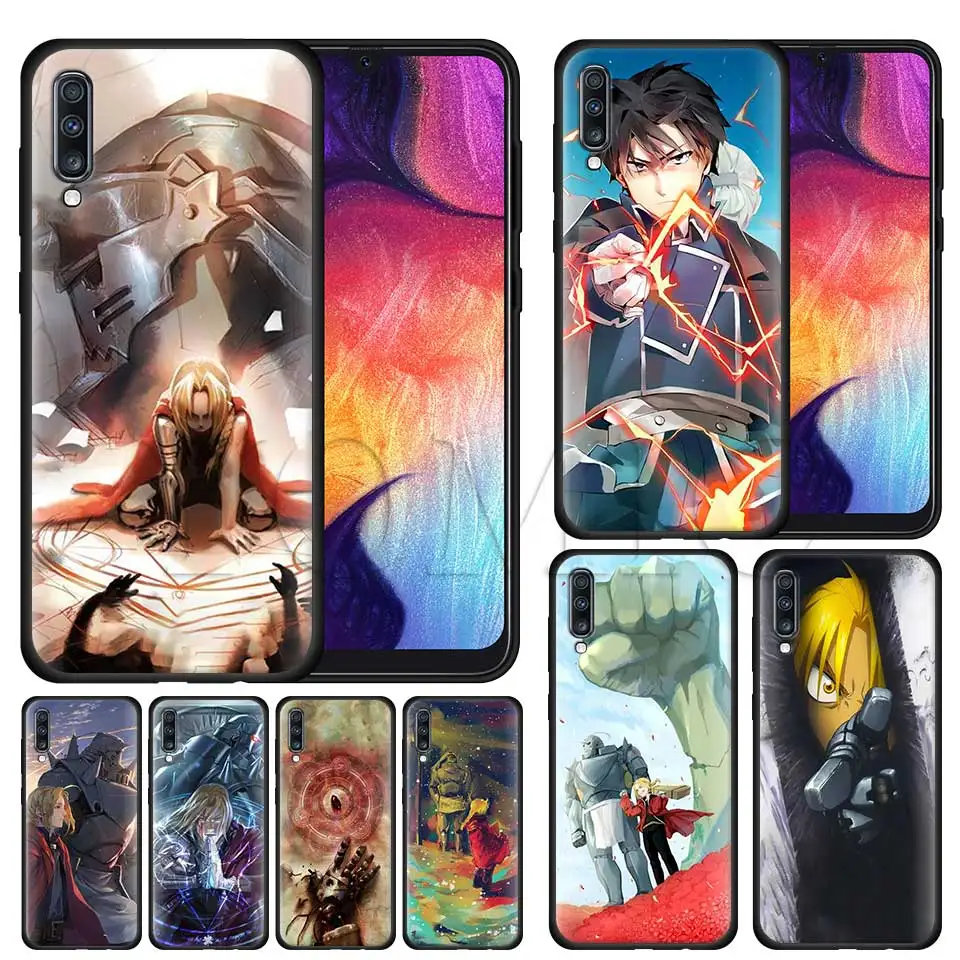 Full metal Alchemist BROTHERHOOD Silicone Soft Case for Samsung Galaxy A50 A40 A70 A30 A20 A80 A6 A7 A8 Plus A9 2018 Black Case
Full metal Alchemist BROTHERHOOD Silicone Soft Case for Samsung Galaxy A50 A40 A70 A30 A20 A80 A6 A7 A8 Plus A9 2018 Black Case