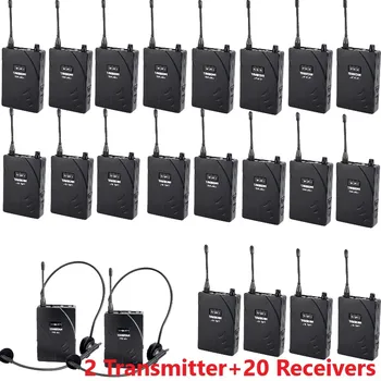 Takstar UHF-938/ UHF 938 UHF frequency Wireless Tour Guide System 50m Operat Range 2 Transmitter+20 Receivers for Tour guiding
Takstar UHF-938/ UHF 938 UHF frequency Wireless Tour Guide System 50m Operat Range 2 Transmitter+20 Receivers for Tour guiding