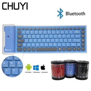 Wireless Blutooth Keyboard Flexible Waterproof Foldable Teclado Soft Silicone Mini Gaming Keyboard For Tablet Computer Laptop Pc
Wireless Blutooth Keyboard Flexible Waterproof Foldable Teclado Soft Silicone Mini Gaming Keyboard For Tablet Computer Laptop Pc
