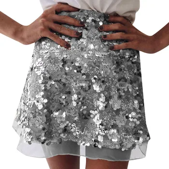 Sexy mini skirt High waist skirt ladies Women Summer Skirts Bodycon Sequins Evening Party Short Mini Skirt Y612
Sexy mini skirt High waist skirt ladies Women Summer Skirts Bodycon Sequins Evening Party Short Mini Skirt Y612