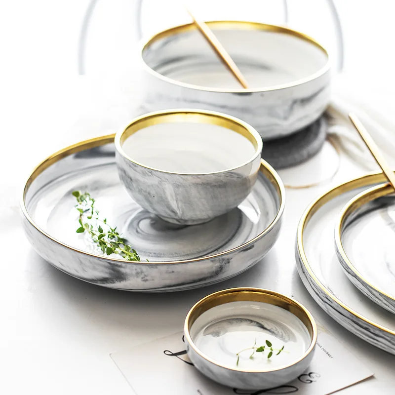 Grain Phnom Penh Ceramics Western-style Food Have Suit Steamed Rice Bowl Household Deep Soup Dishes Plate Noodles Soup Bowl
Grain Phnom Penh Ceramics Western-style Food Have Suit Steamed Rice Bowl Household Deep Soup Dishes Plate Noodles Soup Bowl