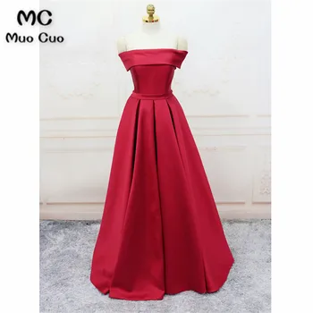 2018 Off Shoulder Prom Dresses Long Draped Short Sleeves Satin Lace Up Back Formal Evening Party Dress Custom Made
2018 Off Shoulder Prom Dresses Long Draped Short Sleeves Satin Lace Up Back Formal Evening Party Dress Custom Made