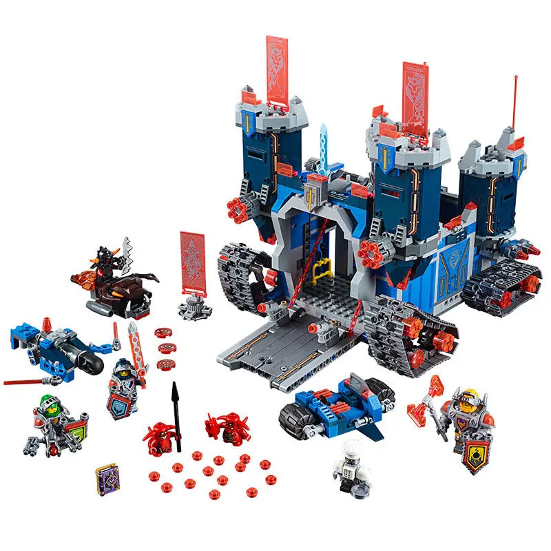 Mobile Castle Educational Building Blocks Toys For Children Gifts Hero Nexo Knight Weapon Legoe Stacking blocks
Mobile Castle Educational Building Blocks Toys For Children Gifts Hero Nexo Knight Weapon Legoe Stacking blocks