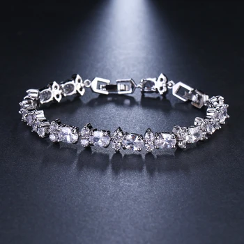 Emmaya Fashion Charm Zircon Bracelet Bangle Chains Crystal Strand Bracelets For Women Female Jewelry Gift Wedding
Emmaya Fashion Charm Zircon Bracelet Bangle Chains Crystal Strand Bracelets For Women Female Jewelry Gift Wedding