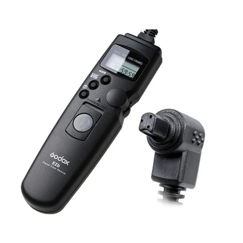 Godox EZB-C3 Digital Timer Remote Control Shutter Release For CANON EOS 5D 7D 50D 1D Mark II 1Ds III 5D Mark II 5D Mark III
Godox EZB-C3 Digital Timer Remote Control Shutter Release For CANON EOS 5D 7D 50D 1D Mark II 1Ds III 5D Mark II 5D Mark III