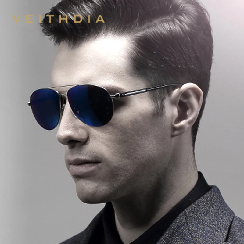 VEITHDIA Brand Designer Fashion Unisex Men's Sun Glasses Polarized Mirror Vintage Sunglasses Male Eyewear For Men/Women 2708
VEITHDIA Brand Designer Fashion Unisex Men's Sun Glasses Polarized Mirror Vintage Sunglasses Male Eyewear For Men/Women 2708