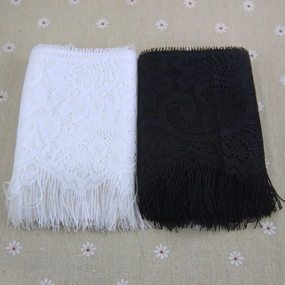 white and black Eyelash Lace 10.5cm width 2.5 meter for one strip non-Stretch crafts Sewing Lace Trim garment accesorries
white and black Eyelash Lace 10.5cm width 2.5 meter for one strip non-Stretch crafts Sewing Lace Trim garment accesorries