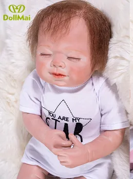 Reborn baby dolls 22"55cm DollMai silicone reborn baby dolls best children gift toys bebes reborn menino bonecas
Reborn baby dolls 22"55cm DollMai silicone reborn baby dolls best children gift toys bebes reborn menino bonecas