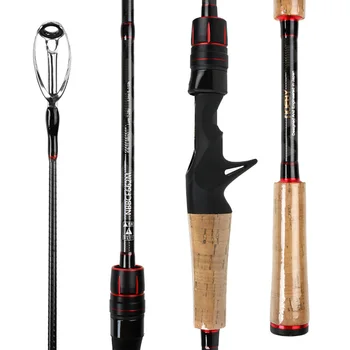 Noeby Fishing Rod Fast Action 2 Sections 1.98m 2.13m 2.29m 2.44m SIC Ring Cork Handle Spinning Rod 7-40g M/ML/MH CastingLure Rod
Noeby Fishing Rod Fast Action 2 Sections 1.98m 2.13m 2.29m 2.44m SIC Ring Cork Handle Spinning Rod 7-40g M/ML/MH CastingLure Rod