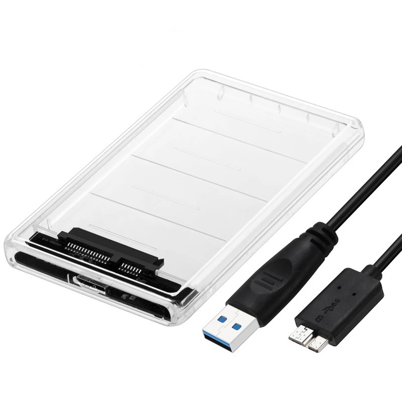 HDD Enclosure 2.5 Inch SATA To 3.0 USB Internal SSD to External Hard Drive Disk Case YLHDD-S301 Hard Disk Box for Computer
HDD Enclosure 2.5 Inch SATA To 3.0 USB Internal SSD to External Hard Drive Disk Case YLHDD-S301 Hard Disk Box for Computer