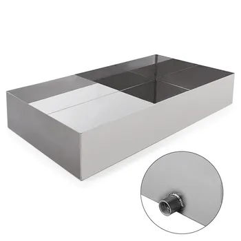 Stainless Steel Sap evaporator tig 18 Maple Syrup Boiling Pan 18x34x6 ga Prevent Contamination And Inclusions
Stainless Steel Sap evaporator tig 18 Maple Syrup Boiling Pan 18x34x6 ga Prevent Contamination And Inclusions