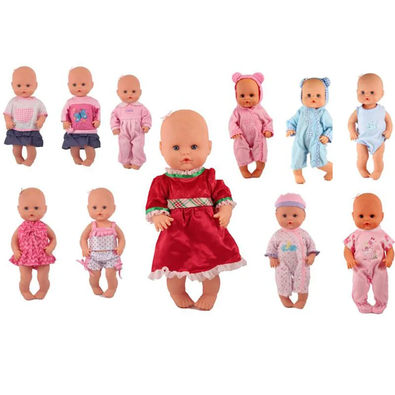 10pcs Random Mixed Set Doll Clothes Fit 35 cm Nenuco Doll Nenuco y su Hermanita Doll Accessories
10pcs Random Mixed Set Doll Clothes Fit 35 cm Nenuco Doll Nenuco y su Hermanita Doll Accessories
