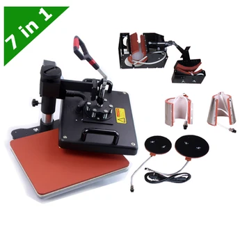 Multifunctional Combo Heat transfer Sublimation Machine for mug t-shirt cap plate printing 7 in 1 110V/220V voltage
Multifunctional Combo Heat transfer Sublimation Machine for mug t-shirt cap plate printing 7 in 1 110V/220V voltage