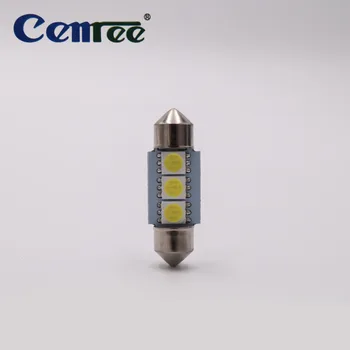 CENREE 10pcs 33mm 5050 SMD 3 LED CANBUS NO ERROR Auto Festoon Lamp Car Map Roof Reading Bulb Headlight
CENREE 10pcs 33mm 5050 SMD 3 LED CANBUS NO ERROR Auto Festoon Lamp Car Map Roof Reading Bulb Headlight