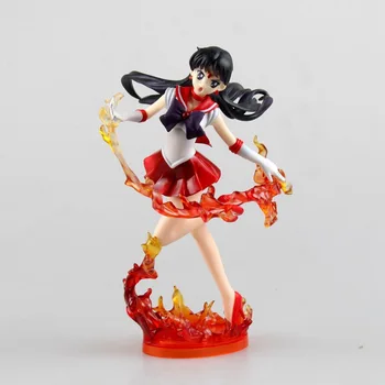 Popular Toys Sailor Moon Sailor Hino Rei Mars PVC Action Figure Collectible Model Toy 17CM Anime Toys C053
Popular Toys Sailor Moon Sailor Hino Rei Mars PVC Action Figure Collectible Model Toy 17CM Anime Toys C053