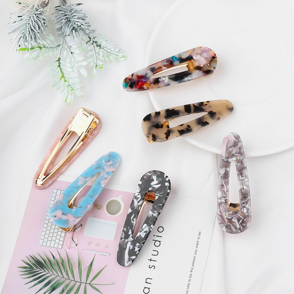 1Pair/1PC Women Fashion Acetic Acid Leopard Print Hair Clip Waterdrop Hairpins Barrettes Girl Hairgrips Hair Styling Accessories
1Pair/1PC Women Fashion Acetic Acid Leopard Print Hair Clip Waterdrop Hairpins Barrettes Girl Hairgrips Hair Styling Accessories