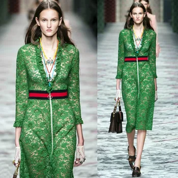 2019 Dress Sexy Celebrity Elegant Lace Full V Neck Women Green Print Night Club Stapless Party Body con Dresses Wholesale
2019 Dress Sexy Celebrity Elegant Lace Full V Neck Women Green Print Night Club Stapless Party Body con Dresses Wholesale