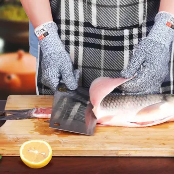 Anti-cut safety gloves stab cutting resistant metal Stainless steel wire mesh butcher kitchen cutting safety resistant gloves
Anti-cut safety gloves stab cutting resistant metal Stainless steel wire mesh butcher kitchen cutting safety resistant gloves