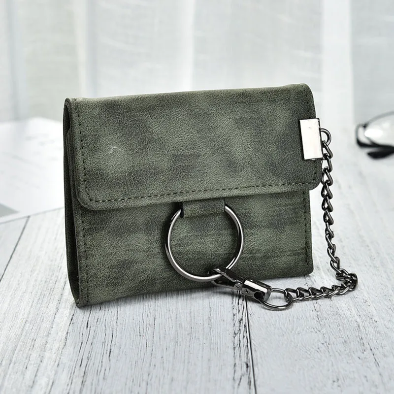 BYCOBECY Wallet Women Vintage Chain Fashion Top Quality Small Wallet Leather Purse Female Money Bag Small Zipper Coin Pocket
BYCOBECY Wallet Women Vintage Chain Fashion Top Quality Small Wallet Leather Purse Female Money Bag Small Zipper Coin Pocket