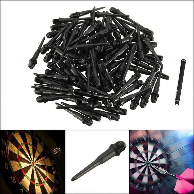 High Quality 50pcs/set 2BA Screw Thread 27mm Nylon Soft Tip Dart Points Electronic Darts Safe for Kids Darts Accessory
High Quality 50pcs/set 2BA Screw Thread 27mm Nylon Soft Tip Dart Points Electronic Darts Safe for Kids Darts Accessory
