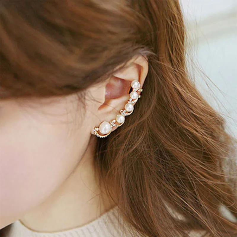 2019 Fashion Exquisite Clip on Earrings Simple Sweet Imitate Pearl Rhinestone Earring Clips Women Ear Cuff Jewelry Gift WD336
2019 Fashion Exquisite Clip on Earrings Simple Sweet Imitate Pearl Rhinestone Earring Clips Women Ear Cuff Jewelry Gift WD336