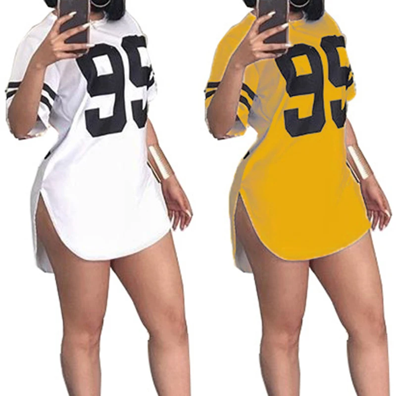 Street Style Number Printed Short Sleeved Mini Dresses Casual Plus Size Pullover Tshirt Dress Tops WS7225U
Street Style Number Printed Short Sleeved Mini Dresses Casual Plus Size Pullover Tshirt Dress Tops WS7225U