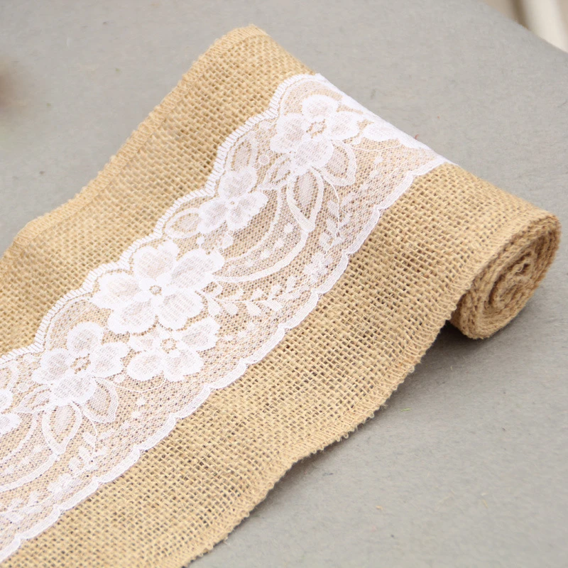 Multi Use Burlap Table Runner Chair Sashes Lace Hessian Jute Burlap Chair Sash Bow for Wedding Party Baby Shower Home Decor
Multi Use Burlap Table Runner Chair Sashes Lace Hessian Jute Burlap Chair Sash Bow for Wedding Party Baby Shower Home Decor