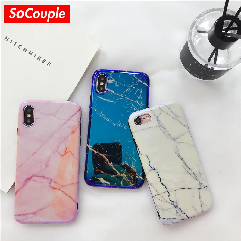 SoCouple Blu-ray Laser Soft TPU Phone Case For iphone 11 Pro Max case For iphone X Xs max XR 6 6s 7 8 plus Marble back cover
SoCouple Blu-ray Laser Soft TPU Phone Case For iphone 11 Pro Max case For iphone X Xs max XR 6 6s 7 8 plus Marble back cover