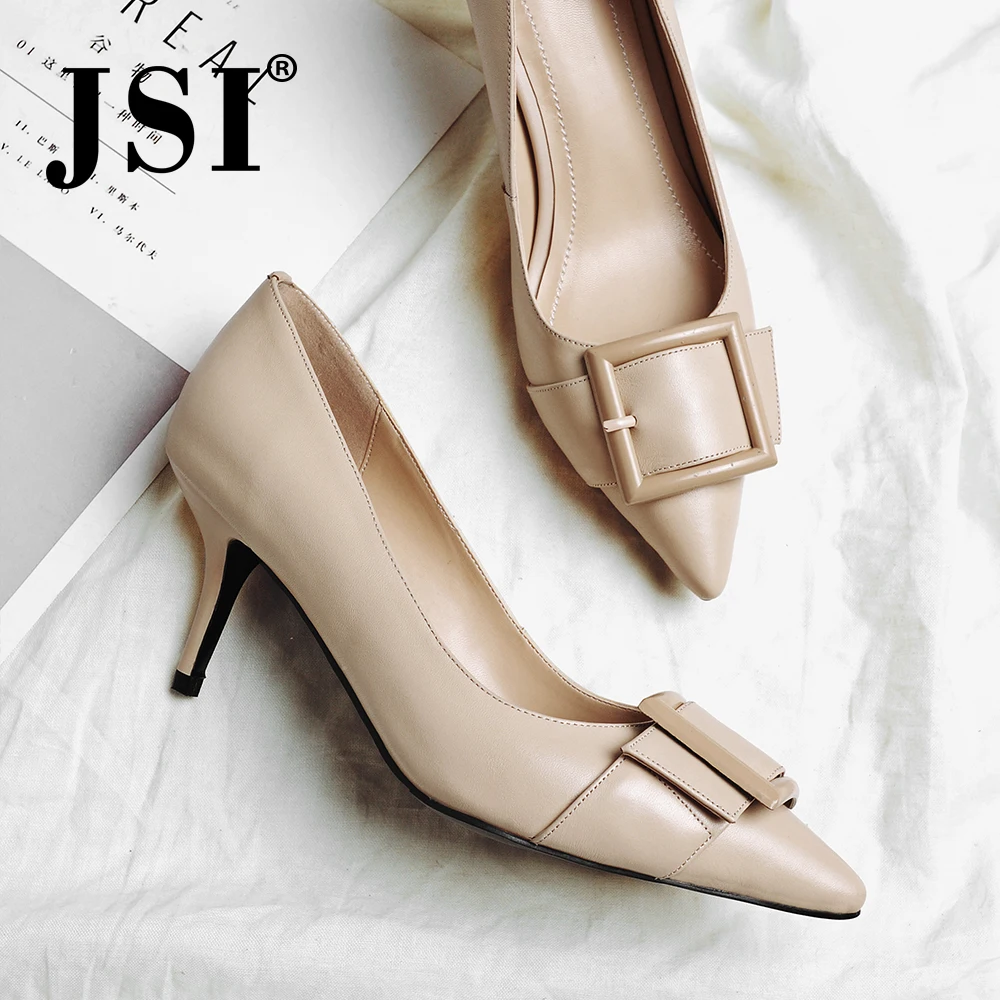 JSI Brand Hig Heels Women Pumps 2019 Spring Handmade Genuine Leather Slip On Shoes Pointed Toe Shallow Career Mature Pumps JO88
JSI Brand Hig Heels Women Pumps 2019 Spring Handmade Genuine Leather Slip On Shoes Pointed Toe Shallow Career Mature Pumps JO88