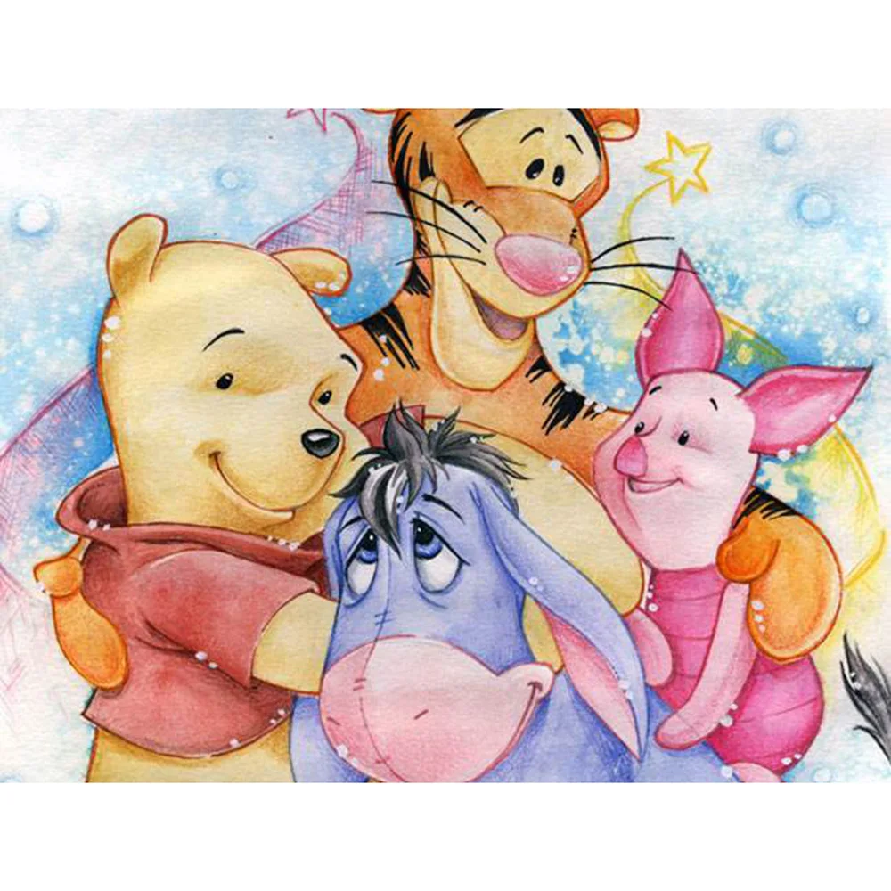 full diamond Embroidery "Winnie the Pooh" 5D Diamond Painting Cross Stitch 3D Diamond Mosaic Needle Craft Christmas Gift
full diamond Embroidery "Winnie the Pooh" 5D Diamond Painting Cross Stitch 3D Diamond Mosaic Needle Craft Christmas Gift