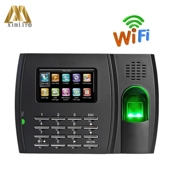 

TFT Screen Fingerprint Time Attendance ZK U8 With 125KHz And 13.56MHz Both Card Reader WIFI Time Attendance Machine