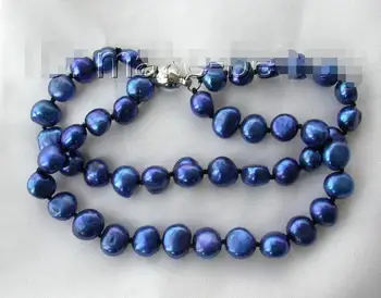 Free shipping hot sale Women Bridal Wedding Jewelry >>stunning 8" 9mm baroque blue freshwater cultured pearl bracelet h551
Free shipping hot sale Women Bridal Wedding Jewelry >>stunning 8" 9mm baroque blue freshwater cultured pearl bracelet h551
