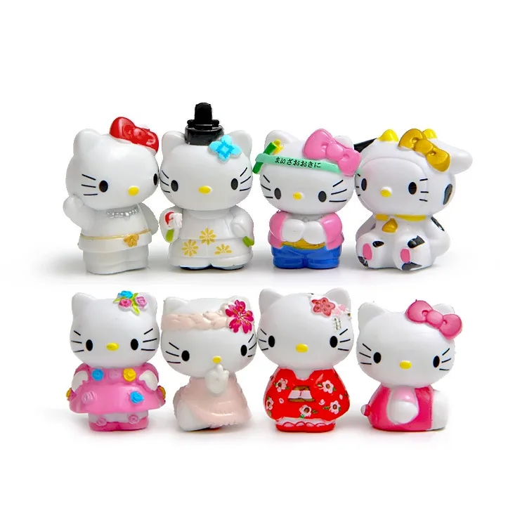 New Arrival Hello Kitty Classic 4cm Cute Dolls Cartoon PVC Action Figure 8pcs/set Children Birthday Gift
New Arrival Hello Kitty Classic 4cm Cute Dolls Cartoon PVC Action Figure 8pcs/set Children Birthday Gift