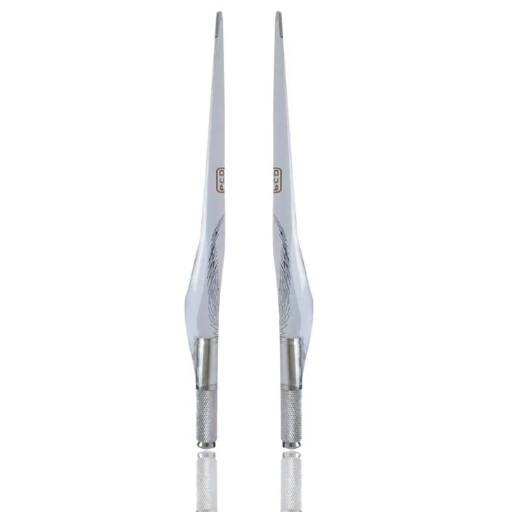 New Style Permanent Manual Eyebrow Makeup Tattoo Machine Pen White Color with 10pcs Blade 12 Needles Free Shipping
New Style Permanent Manual Eyebrow Makeup Tattoo Machine Pen White Color with 10pcs Blade 12 Needles Free Shipping