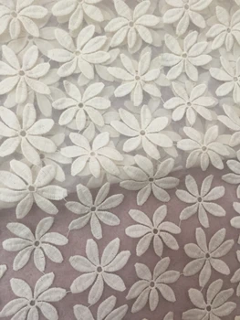 Evintage Veils Cream Organza lace fabric with Embroidered Flower for Veil Mantilla OR Curtain,High-quality French Lace 5 Yards
Evintage Veils Cream Organza lace fabric with Embroidered Flower for Veil Mantilla OR Curtain,High-quality French Lace 5 Yards