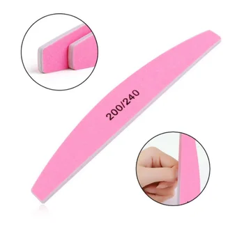 Nail File Half Moon Nail Art Manicure Sanding Sandpaper 200/240 Girt Emery Board Shape Nail Files Buffer/ by DHL 2000pcs
Nail File Half Moon Nail Art Manicure Sanding Sandpaper 200/240 Girt Emery Board Shape Nail Files Buffer/ by DHL 2000pcs