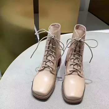 Fashion Booties mid-calf boot cow leather upper women boots 5cm heel height boots for women 2019ss new arrival
Fashion Booties mid-calf boot cow leather upper women boots 5cm heel height boots for women 2019ss new arrival