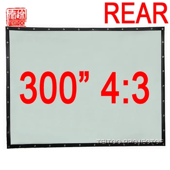 300" 4:3 Large Size Outdoor Back Behind Rear Projection Screen for Any HD Movie Projectors Gray Film Curtains Cheapest Price
300" 4:3 Large Size Outdoor Back Behind Rear Projection Screen for Any HD Movie Projectors Gray Film Curtains Cheapest Price